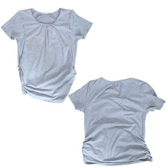 10pc Maternity Clothing Lot All Medium Nursing Tops Dresses Pants Bra - Picture 3 of 13